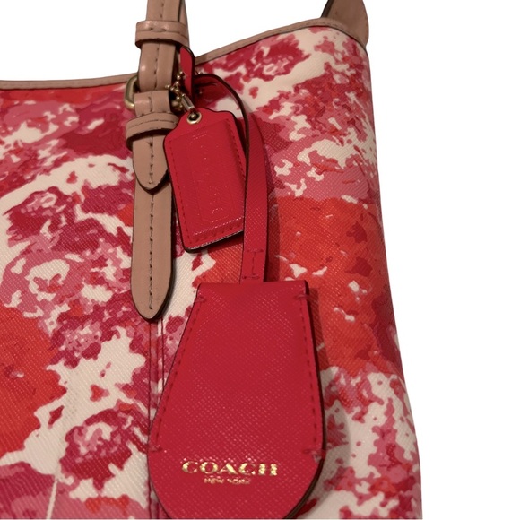COACH • Metro Floral Tote Bag Shopper Purse - Picture 7 of 10